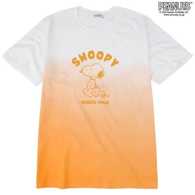 スヌーピー グラデーション 半袖 Tシャツ 春夏 PEANUTS s1132-168sp