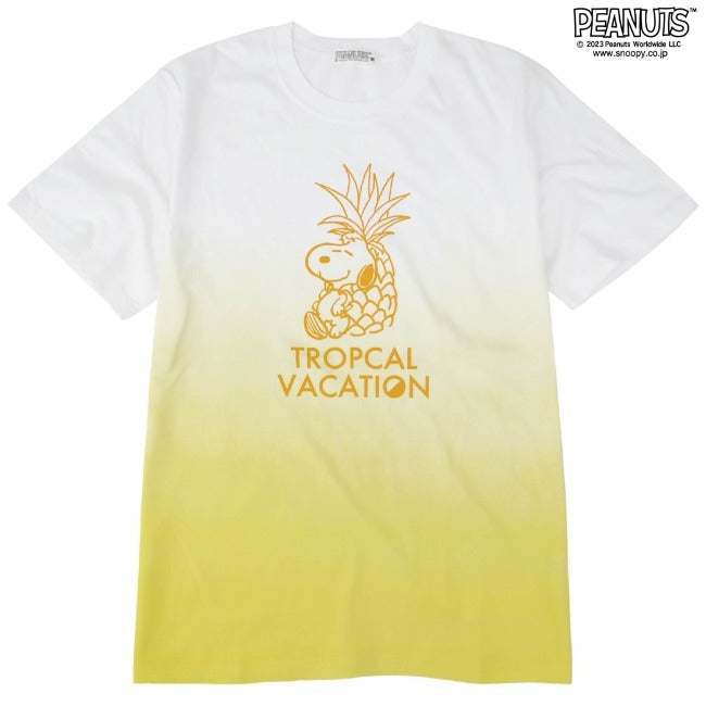 スヌーピー グラデーション 半袖 Tシャツ 春夏 PEANUTS s1132-168sp