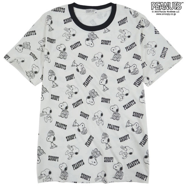 スヌーピー Tシャツ トップス 半袖 プリント SNOOPY PEANUTS s1132-170sp