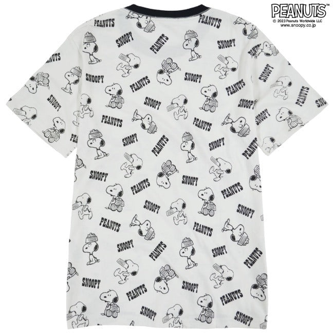 スヌーピー Tシャツ トップス 半袖 プリント SNOOPY PEANUTS s1132-170sp