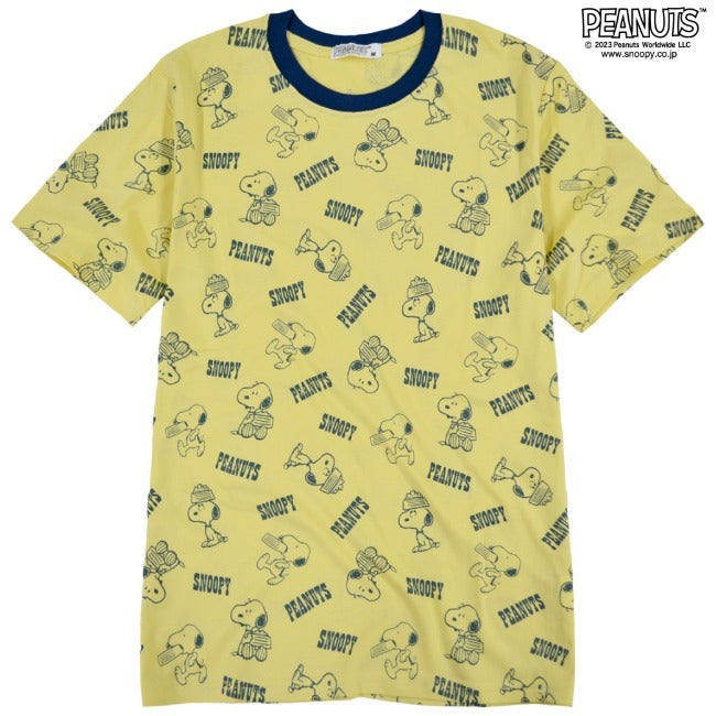 スヌーピー Tシャツ トップス 半袖 プリント SNOOPY PEANUTS s1132-170sp