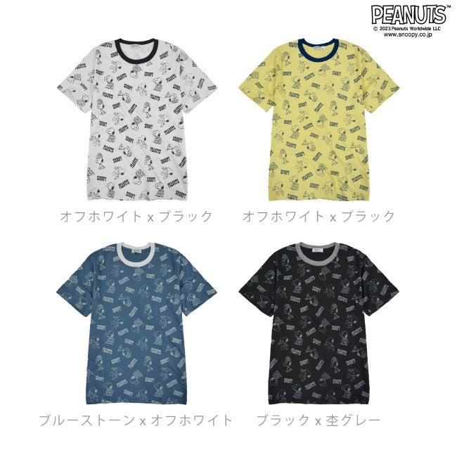 スヌーピー Tシャツ トップス 半袖 プリント SNOOPY PEANUTS s1132-170sp