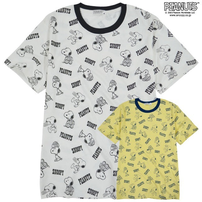 スヌーピー Tシャツ トップス 半袖 プリント SNOOPY PEANUTS s1132-170sp