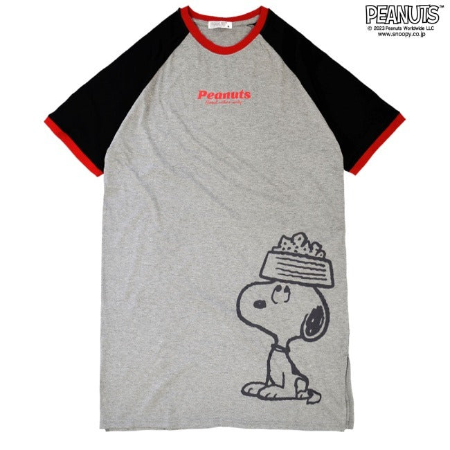 スヌーピー ラグラン スーパーBIGシャツ ピーナッツ PEANUTS s1132-174sp