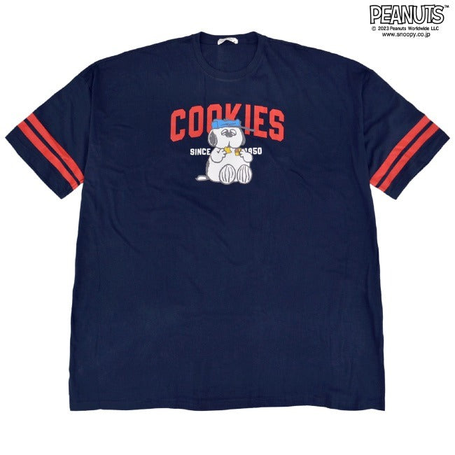 スヌーピー キングビッグ Tシャツ 七分袖 Tシャツ 春夏 PEANUTS s1132-177sp