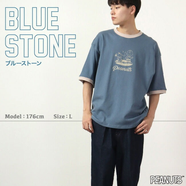 スヌーピー フレンズ ドロップショルダー SNOOPY PEANUTS 半袖 Tシャツ プリントTシャツ s1132-181sp