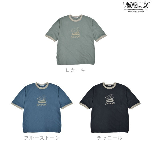 スヌーピー フレンズ ドロップショルダー SNOOPY PEANUTS 半袖 Tシャツ プリントTシャツ s1132-181sp
