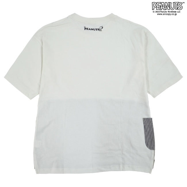スヌーピー Tシャツ トップス プリント ドロップショルダー SNOOPY PEANUTS S M L s1132-184sp