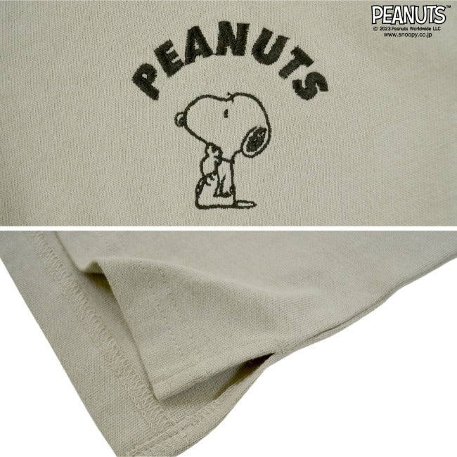 スヌーピー ポロシャツ シャツ 半袖 ロゴ 刺繍 プリント SNOOPY PEANUTS 天竺 s1132-190sp