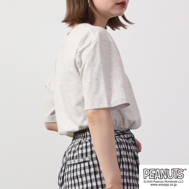 スヌーピー ピーナッツ Tシャツ トップス 半袖 刺繍 SNOOPY PEANUTS s1132-228sp