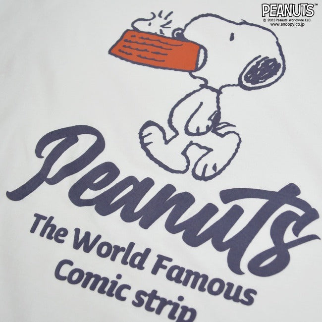 スヌーピー Tシャツ トップスチャーリーブラウン 半袖 プリント SNOOPY PEANUTS s1132-35