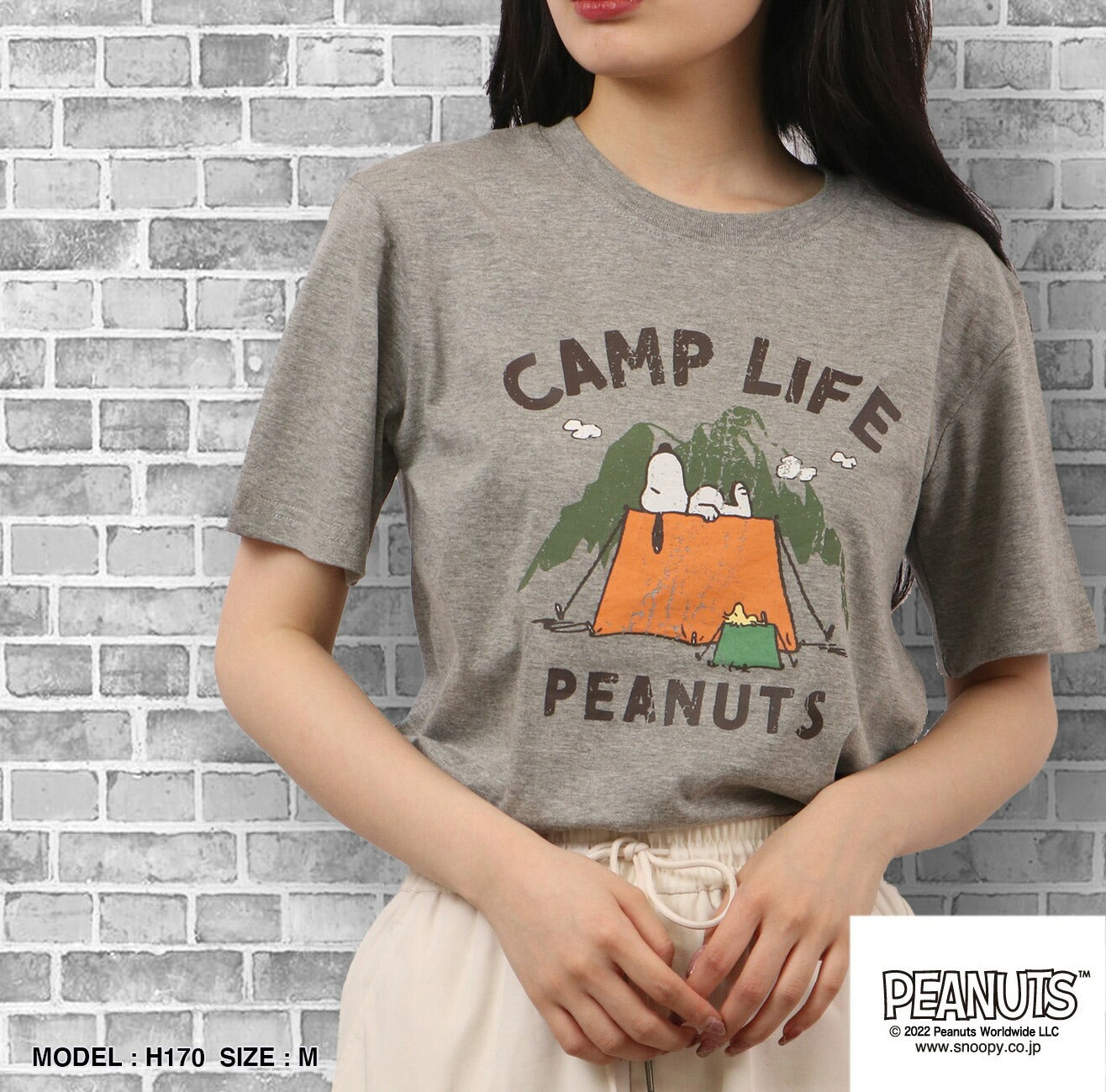 スヌーピー ピーナッツ Tシャツ トップス 半袖 サーフ プリント かすれ PEANUTS SNOOPY s1132-36