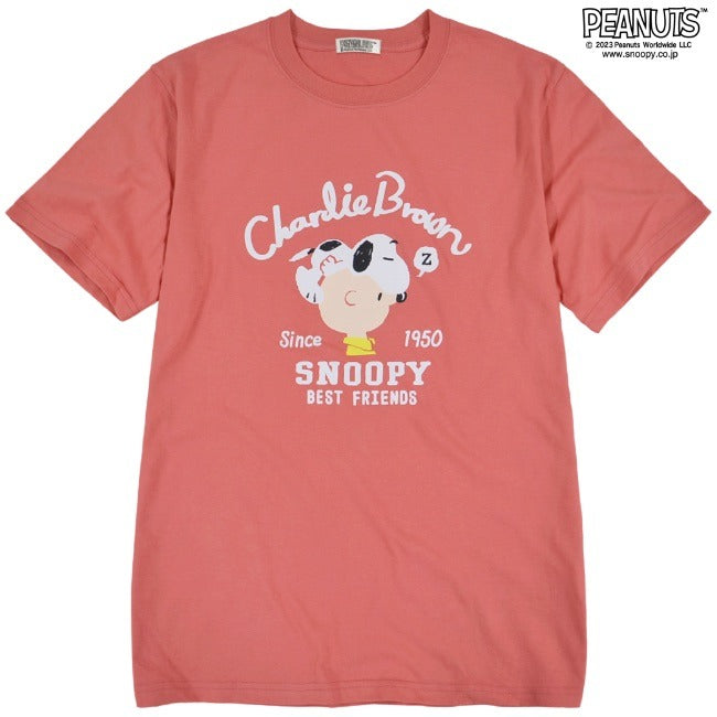 スヌーピー トップス Tシャツ 半袖 オラフ ジョークール チャーリーブラウン ウッドストック SNOOPY PEANUTS s1132-392
