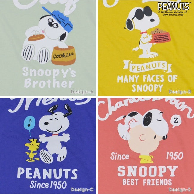 スヌーピー トップス Tシャツ 半袖 オラフ ジョークール チャーリーブラウン ウッドストック SNOOPY PEANUTS s1132-392