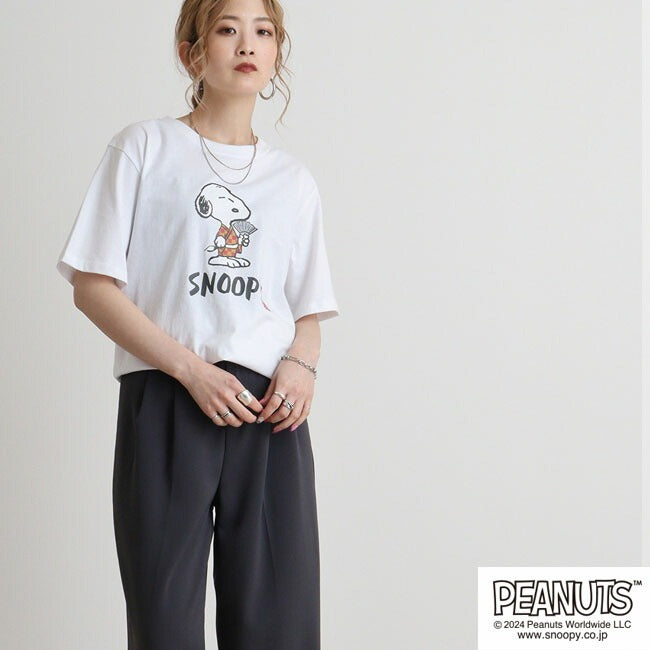 スヌーピー 和服 半袖 Tシャツ ピーナッツ SNOOPY PEANUTS s1142-119sp