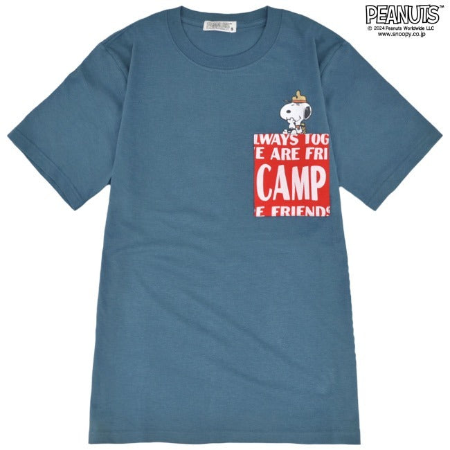 スヌーピー Tシャツ 半袖 トップス ポケット プリント SNOOPY PEANUTS s1142-135sp