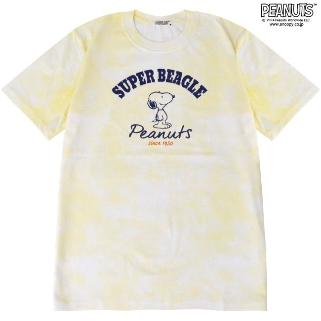 スヌーピー タイダイ柄 Tシャツ 春夏秋 柄 PEANUTS SNOOPY s1142-142sp