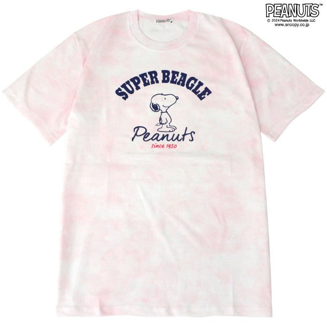 スヌーピー タイダイ柄 Tシャツ 春夏秋 柄 PEANUTS SNOOPY s1142-142sp