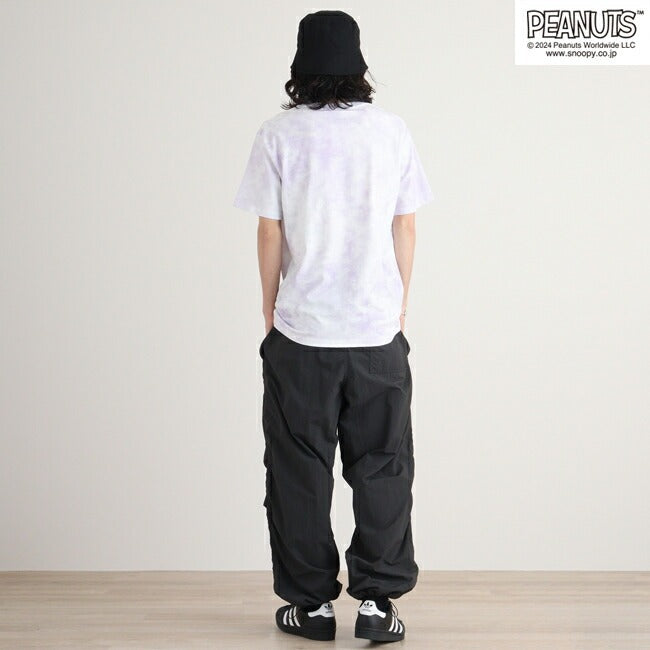 スヌーピー オラフ Tシャツ 半袖 トップス タイダイ プリント SNOOPY PEANUTS s1142-143sp