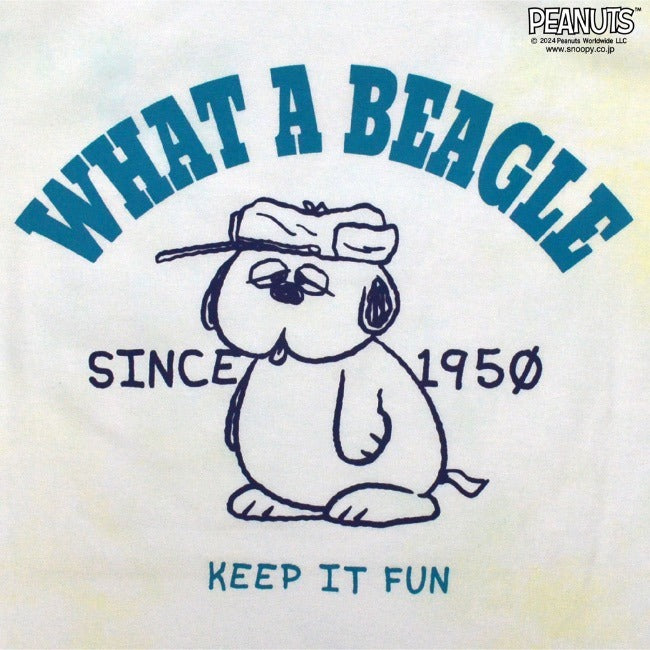 スヌーピー オラフ Tシャツ 半袖 トップス タイダイ プリント SNOOPY PEANUTS s1142-143sp