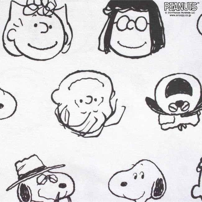 スヌーピー ピーナッツ フレンズ 半袖 柄 ポケット付 SNOOPY PEANUTS s1142-144sp