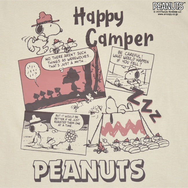スヌーピー Tシャツ 半袖 トップス コミック 柄 SNOOPY PEANUTS s1142-146sp
