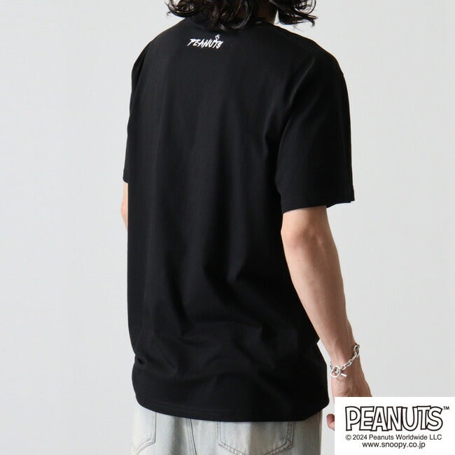 スヌーピー Tシャツ 半袖 トップス オラフ チャーリーブラウン バンド ロック ミュージック プリント SNOOPY PEANUTS s1142-148sp