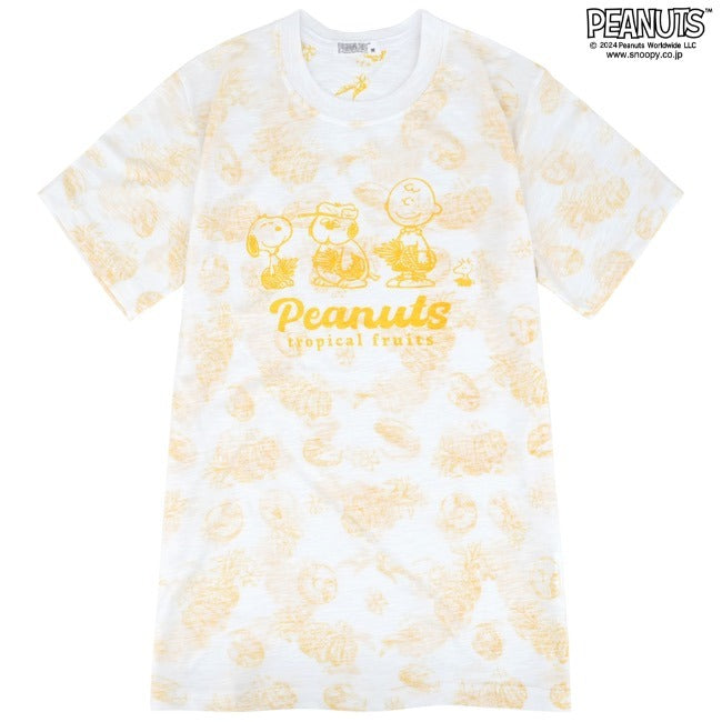 スヌーピー Tシャツ 半袖 スラブ プリント オラフ チャーリーブラウン PEANUTS SNOOPY s1142-150sp