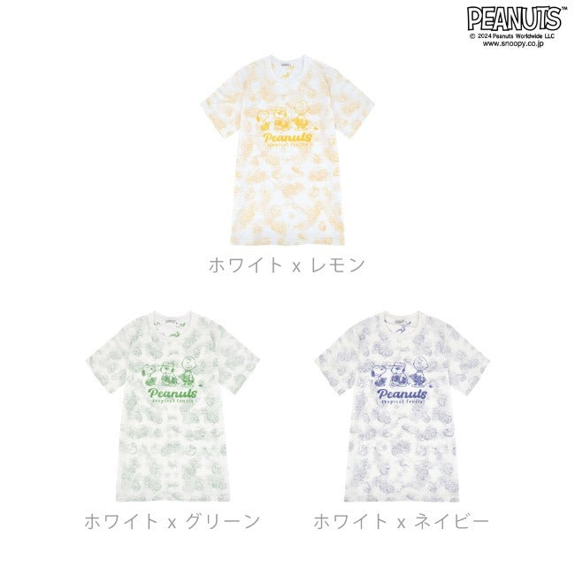 スヌーピー Tシャツ 半袖 スラブ プリント オラフ チャーリーブラウン PEANUTS SNOOPY s1142-150sp