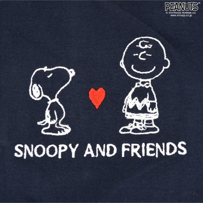 スヌーピー ピーナッツ チャーリーブラウン 半袖 Tシャツ 裾バルーン 刺繍 SNOOPY PEANUTS s1142-156sp