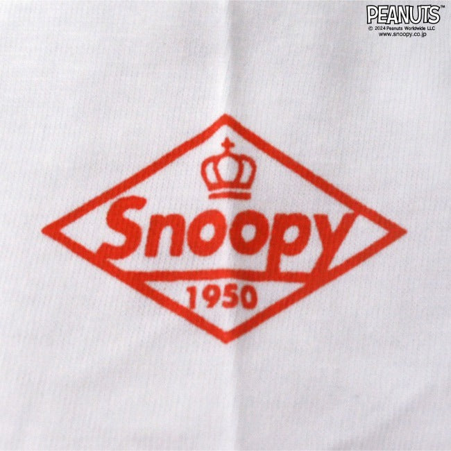 スヌーピー ドローコード 半袖 Tシャツ 春夏秋 ワンポイント PEANUTS SNOOPY s1142-157sp