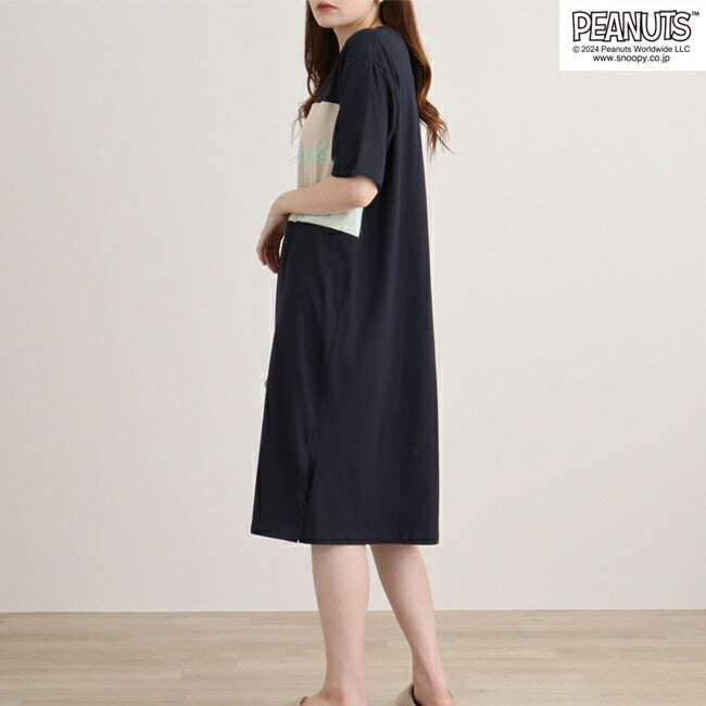 スヌーピー オラフ スーパービッグ Tシャツ ワンピース ビッグ 半袖 SNOOPY PEANUTS s1142-160sp