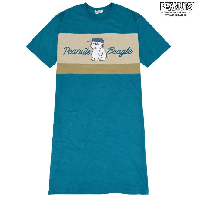 スヌーピー オラフ スーパービッグ Tシャツ ワンピース ビッグ 半袖 SNOOPY PEANUTS s1142-160sp