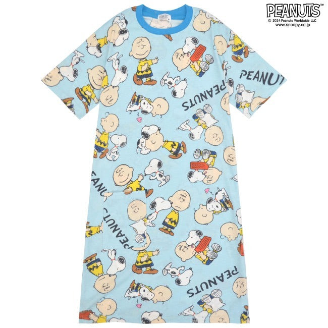 スヌーピー Tシャツ 半袖 トップス BIG オーバーサイズ プリント SNOOPY PEANUTS s1142-162sp