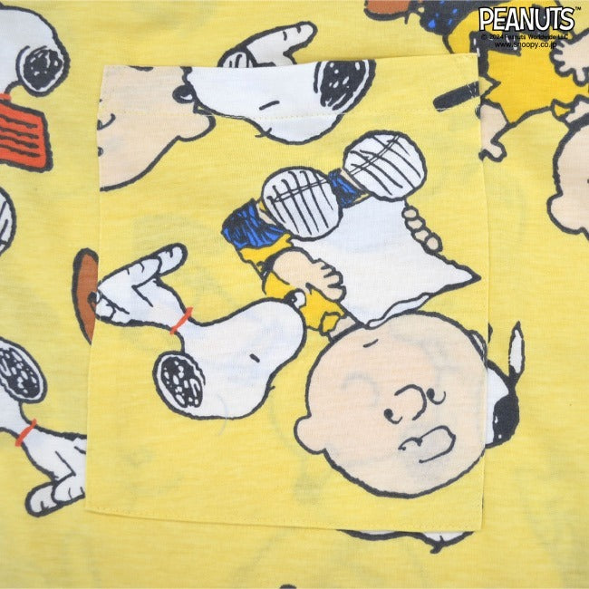 スヌーピー Tシャツ 半袖 トップス BIG オーバーサイズ プリント SNOOPY PEANUTS s1142-162sp