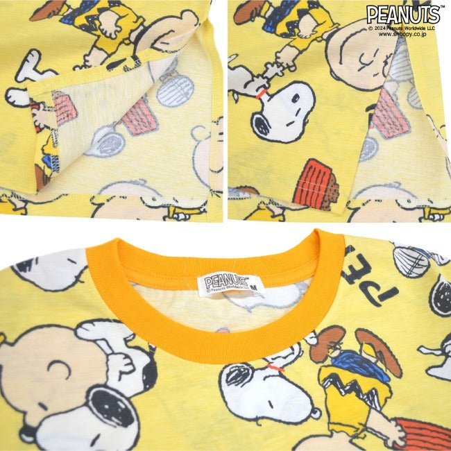 スヌーピー Tシャツ 半袖 トップス BIG オーバーサイズ プリント SNOOPY PEANUTS s1142-162sp