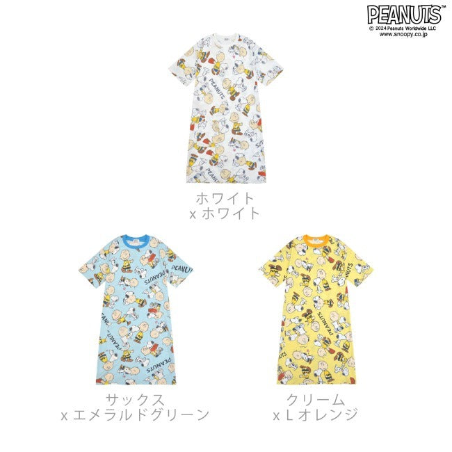 スヌーピー Tシャツ 半袖 トップス BIG オーバーサイズ プリント SNOOPY PEANUTS s1142-162sp