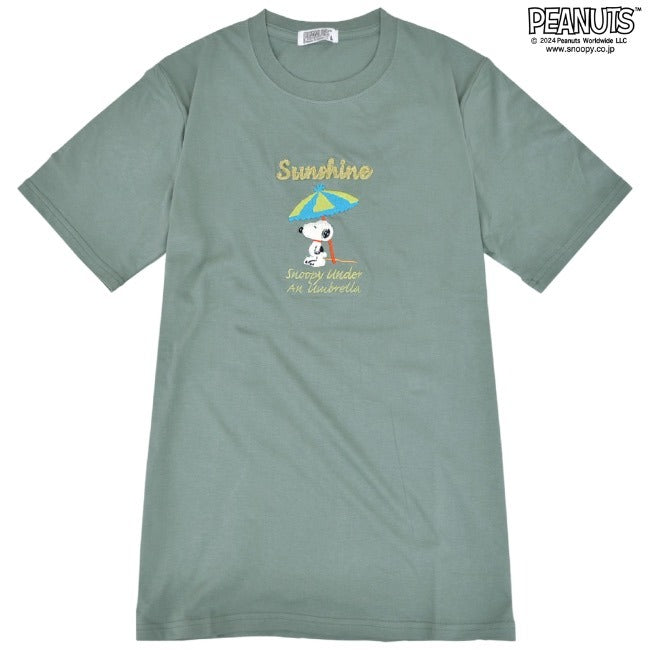 スヌーピー Tシャツ 半袖 刺繍 ジョークール SNOOPY PEANUTS s1142-182