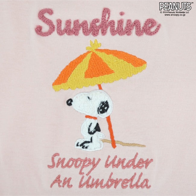 スヌーピー Tシャツ 半袖 刺繍 ジョークール SNOOPY PEANUTS s1142-182