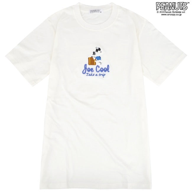 スヌーピー Tシャツ 半袖 刺繍 ジョークール SNOOPY PEANUTS s1142-182