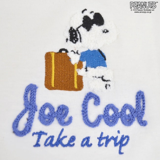 スヌーピー Tシャツ 半袖 刺繍 ジョークール SNOOPY PEANUTS s1142-182