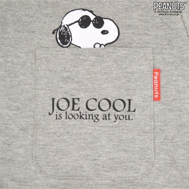 スヌーピー Tシャツ ポケット 半袖 ワンポイント プリントTシャツ SNOOPY PEANUTS s1142-183