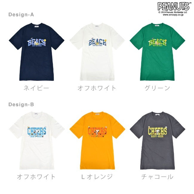 スヌーピー Tシャツ 半袖 プリント SNOOPY PEANUTS s1142-184
