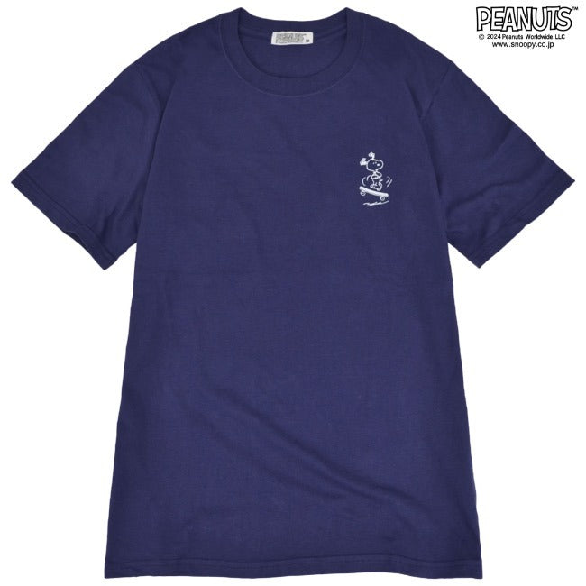 スヌーピー プリント 半袖 Tシャツ スケボー チャーリーブラウン PEANUTS s1142-188