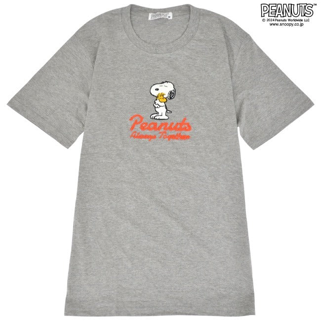 スヌーピー ピーナッツ Tシャツ 半袖 刺繍 ウッドストック SNOOPY PEANUTS s1142-191