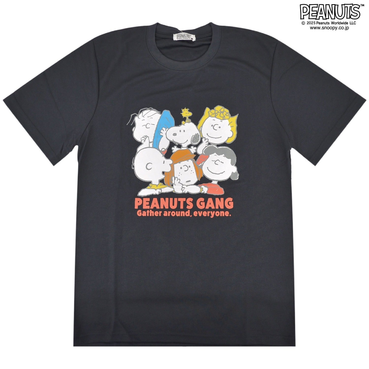 スヌーピー Tシャツ 半袖 プリント ハニカム ドライ トップス SNOOPY PEANUTS s1142-192