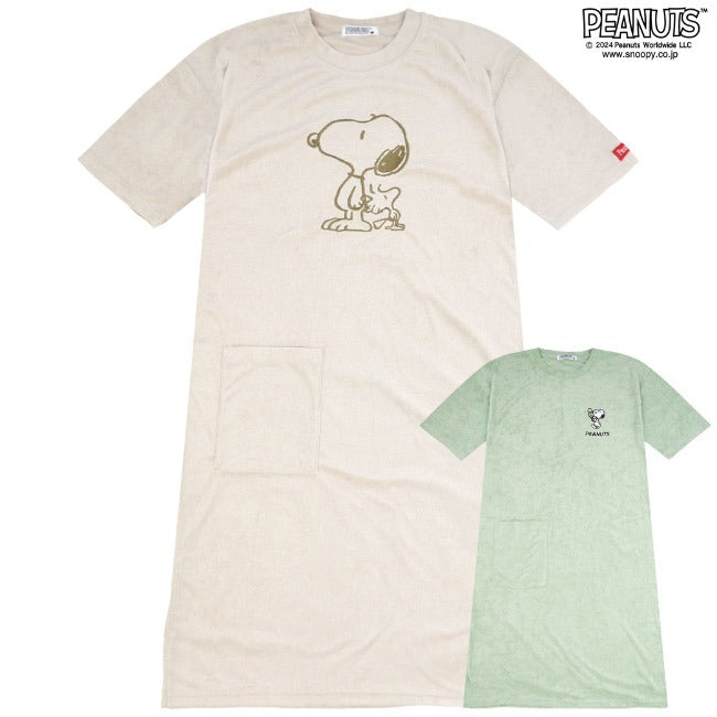 スヌーピー BIG Tシャツ 半袖 パイル ポケット 刺繍 SNOOPY PEANUTS s1142-246sp