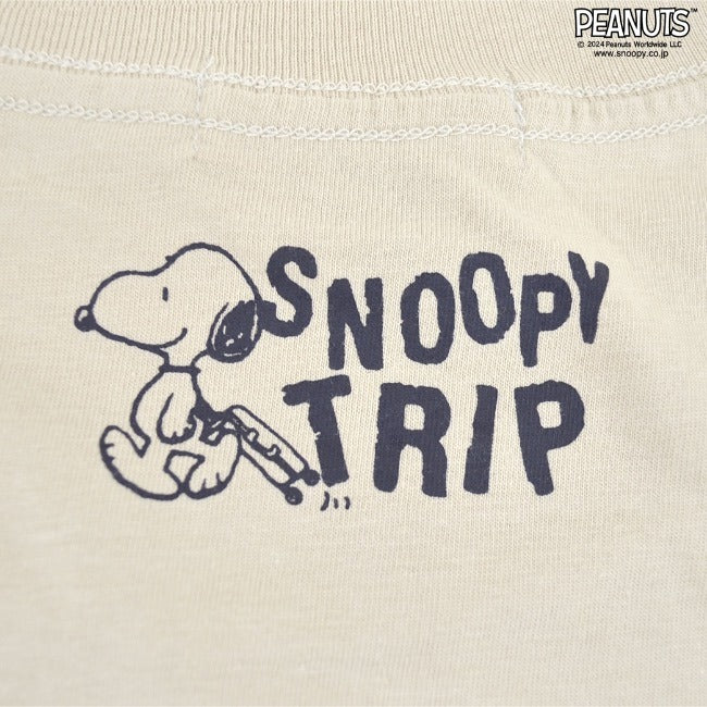 スヌーピー Tシャツ 半袖 トップス 旅行 旅 エジプト ウッドストック プリント SNOOPY PEANUTS s1142-258sp