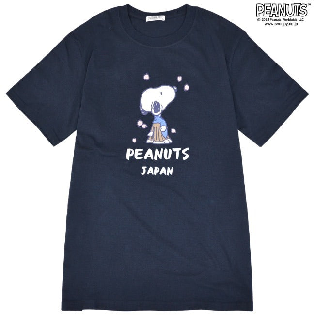 スヌーピー Tシャツ 半袖 トップス 旅行 旅 日本 ウッドストック プリント SNOOPY PEANUTS s1142-261sp