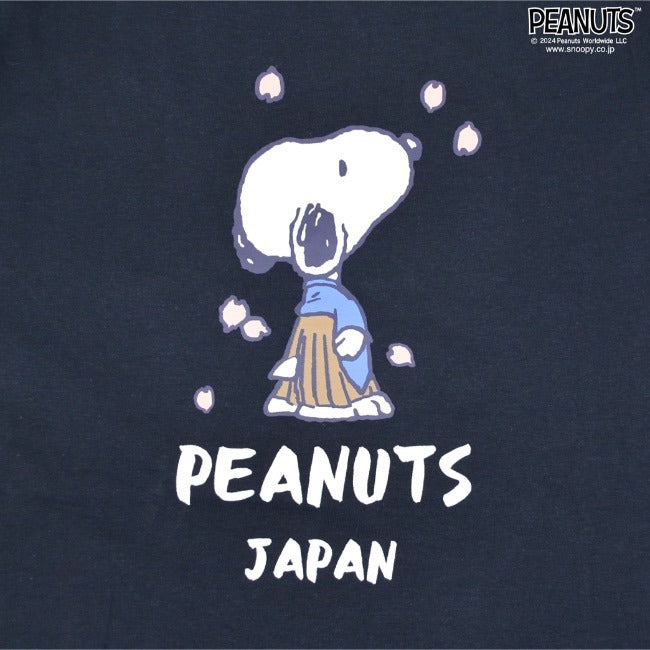 スヌーピー Tシャツ 半袖 トップス 旅行 旅 日本 ウッドストック プリント SNOOPY PEANUTS s1142-261sp